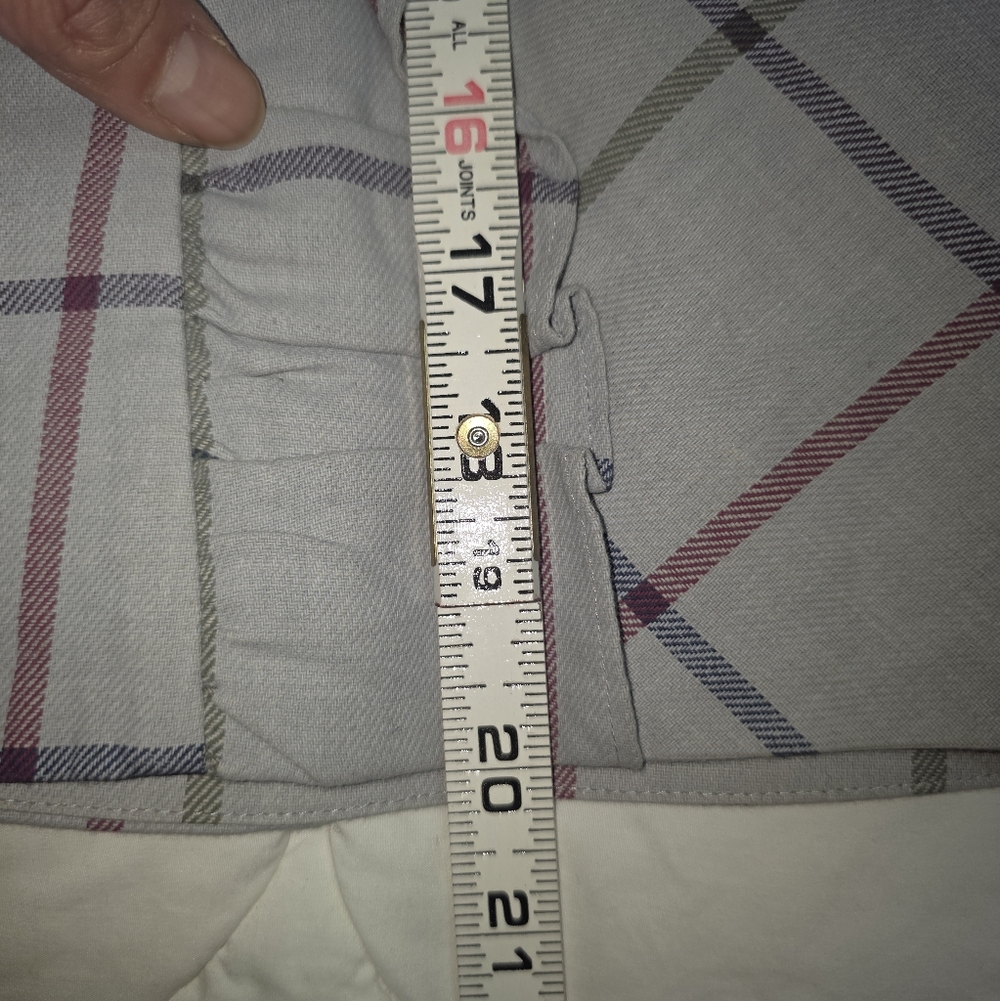 Edme & Esyllte for Anthropologie Plaid Ruffle Skirt – Women’s Size 8 - Picture 10 of 10